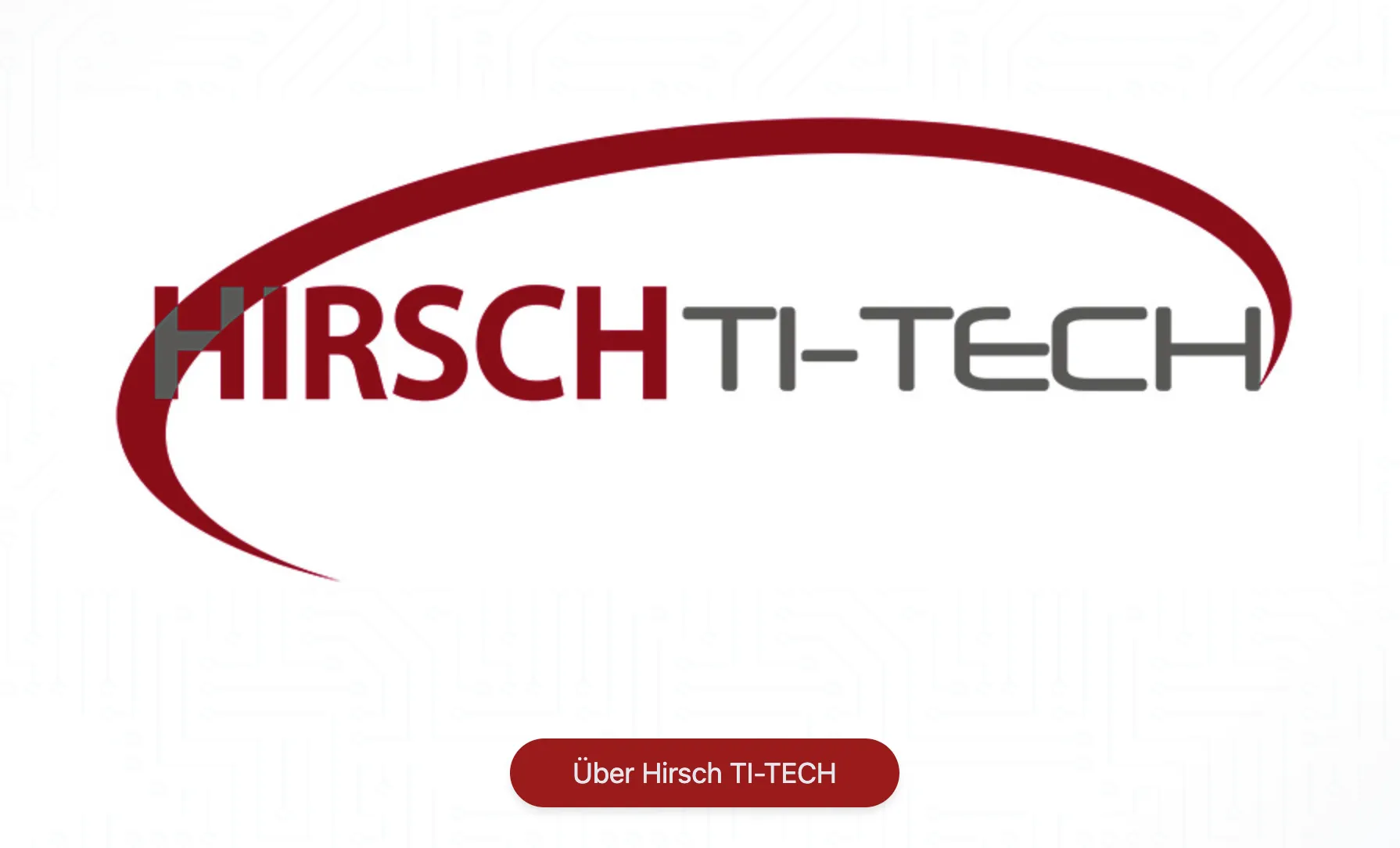 Startseite der Webseite von Hirsch Titech